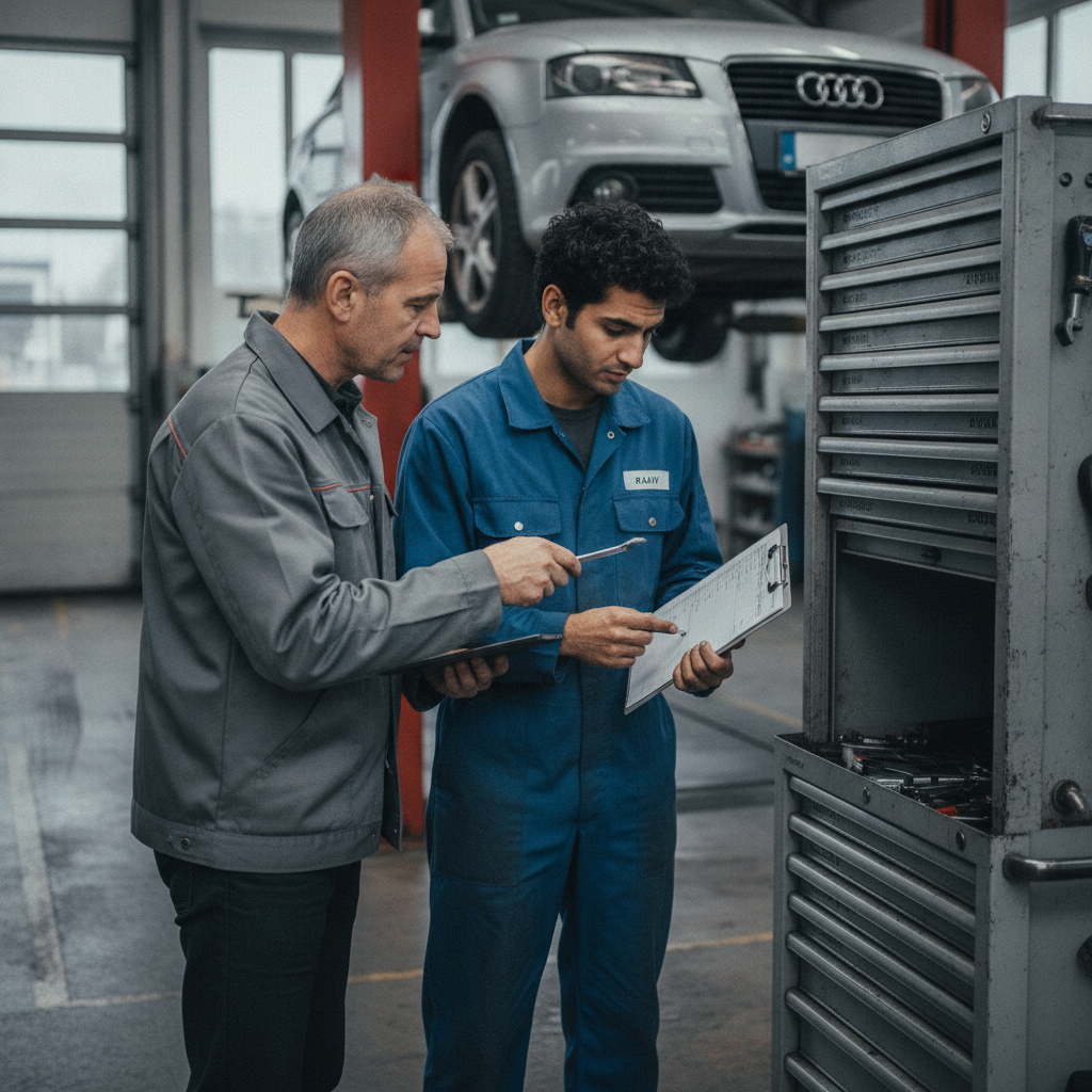 Language Barrier at the Lift: What German Level Do Foreign Auto Mechanics Need?